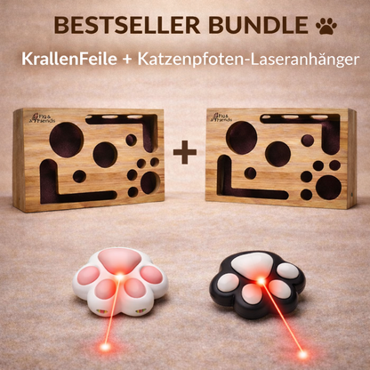 KrallenFeile – Die stilvolle Kratz und Pflegebox für Katze