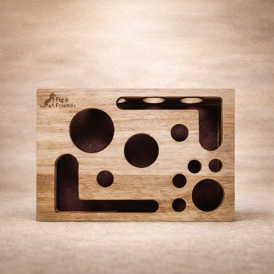 KrallenFeile – Die stilvolle Kratz und Pflegebox für Katze