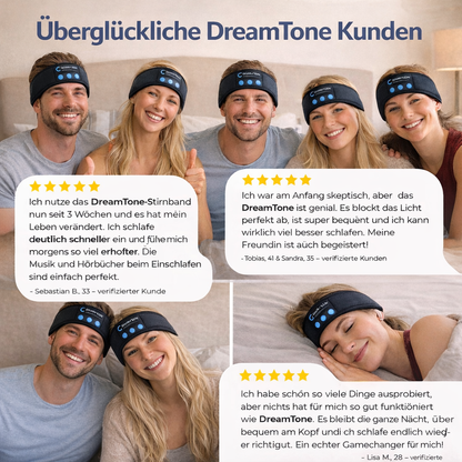DreamTone – Das smarte Schlaf-Stirnband mit Bluetooth